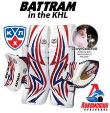 Battram in the KHL